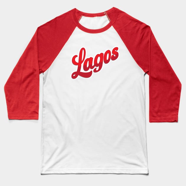 Lagos Paper Towels Baseball T-Shirt by Brinkerhoff